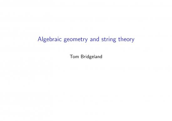 picture Geometry Pdf 167123 | Bridgeland