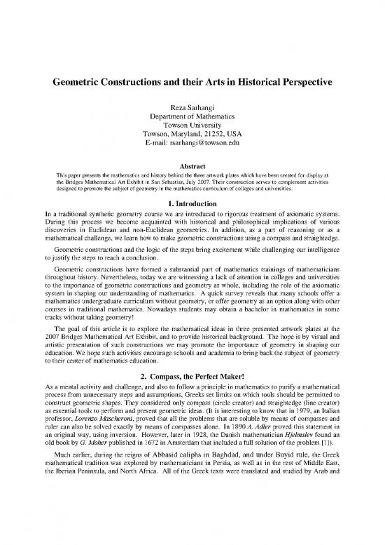 picture Geometry Pdf 167418 | Bridges2007 233