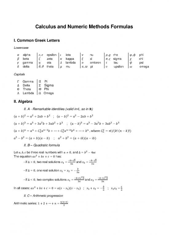 picture_Geometry Pdf 168831 | Calculus 1   Formulas   Lecture