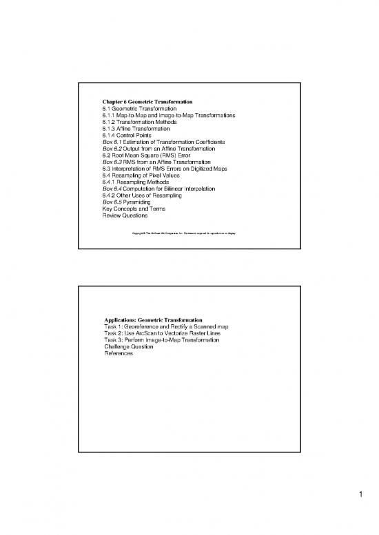 picture_Geometric Transformations Pdf 166472 | Chap06