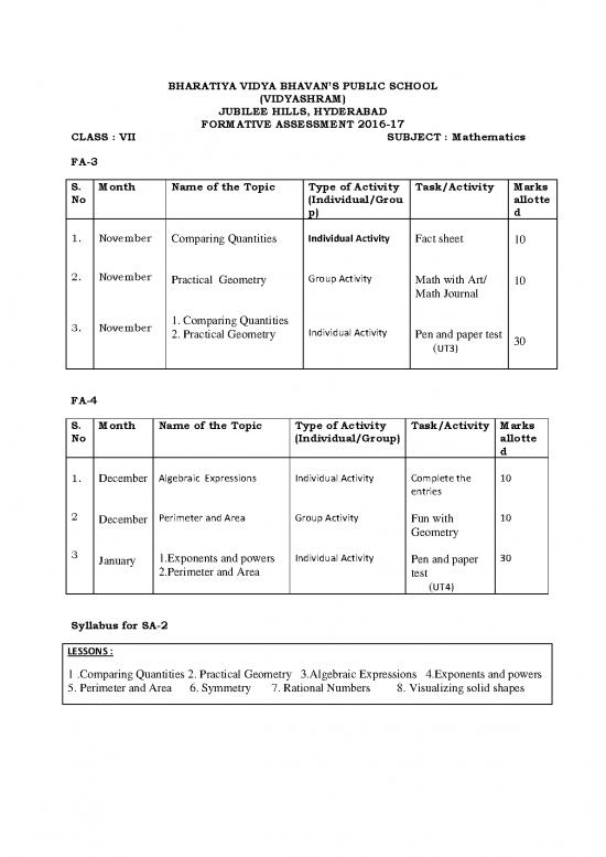 picture1_Geometry Pdf 166422 | Class7 Mathematics Term2 Syllabus 2016 17