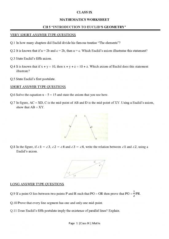 picture_Class Ix Euclid's Geometry Pdf Aug 19