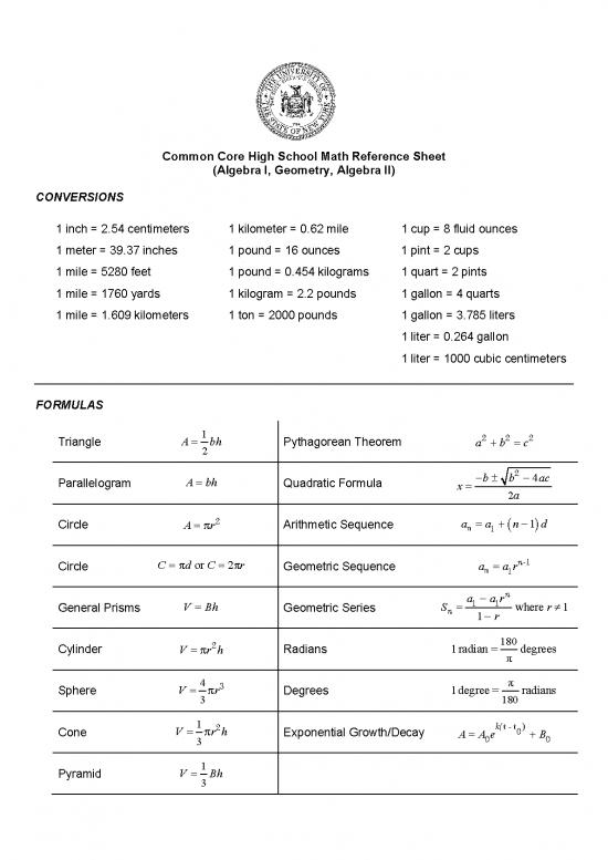 picture Geometry Pdf 167756 | Commoncorereferencesheet