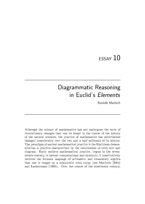 picture_Euclid Elements Pdf 167624 | Diagrammatic Reasoning In Euclids Elemen