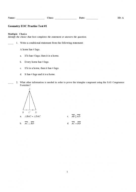 picture Geometry Pdf 167157 | Geometry Eoc Practice Test 1