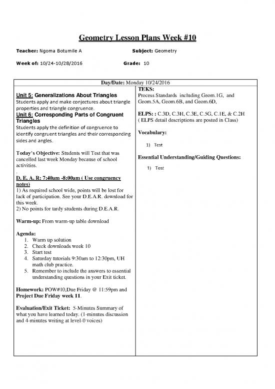 picture_Geometry Pdf 167684 | Geometry Lesson Plans Week 10 Fall Oct 24