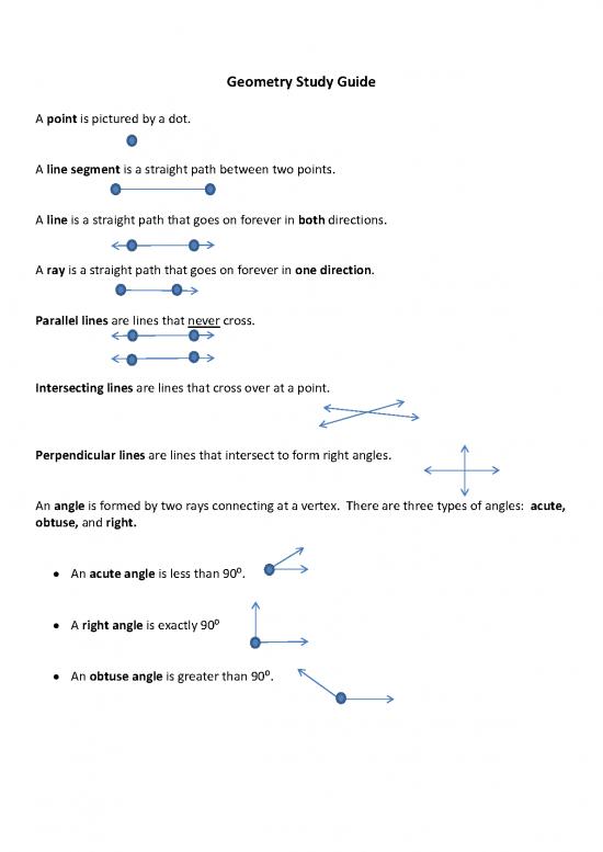 picture_Geometry Pdf 167787 | Geometry Study Guide