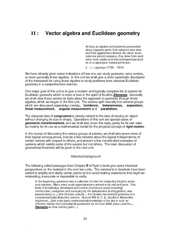 picture Geometry Pdf 166749 | Geometrynotes2a