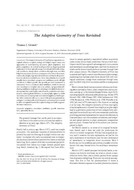picture Geometry Pdf 166321 | Givnish 2020