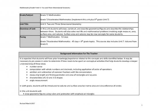picture_Geometry Pdf 168472 | Grade 7 Unit 5 Two And Three Dimensional Geometry