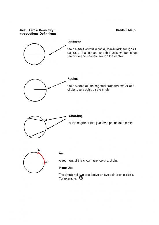 picture_Geometry Pdf 167232 | Grade 9   Unit 8 Notes
