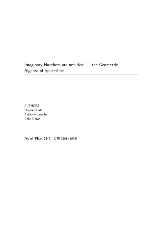 picture Geometric Transformations Pdf 167345 | Gull   Imaginary Numbers Are Not Real