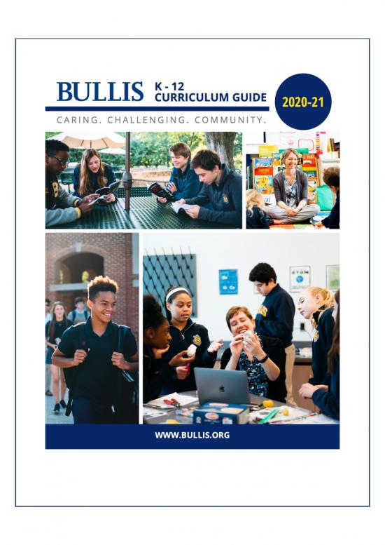 picture1_Study Schedule Pdf 167449 | K 12 Bullis Curriculum Guide 2020 21