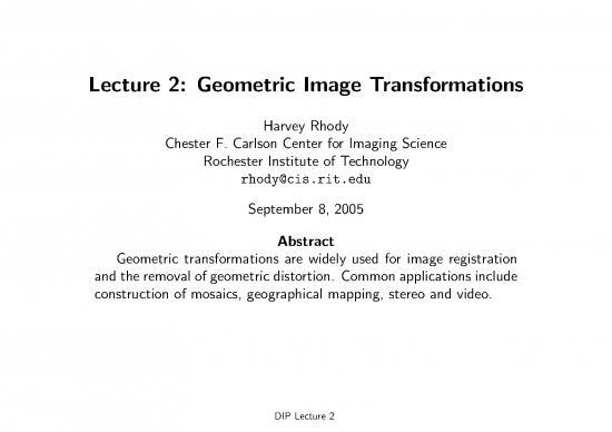 picture Geometric Transformations Pdf 167490 | Lec782 05 02