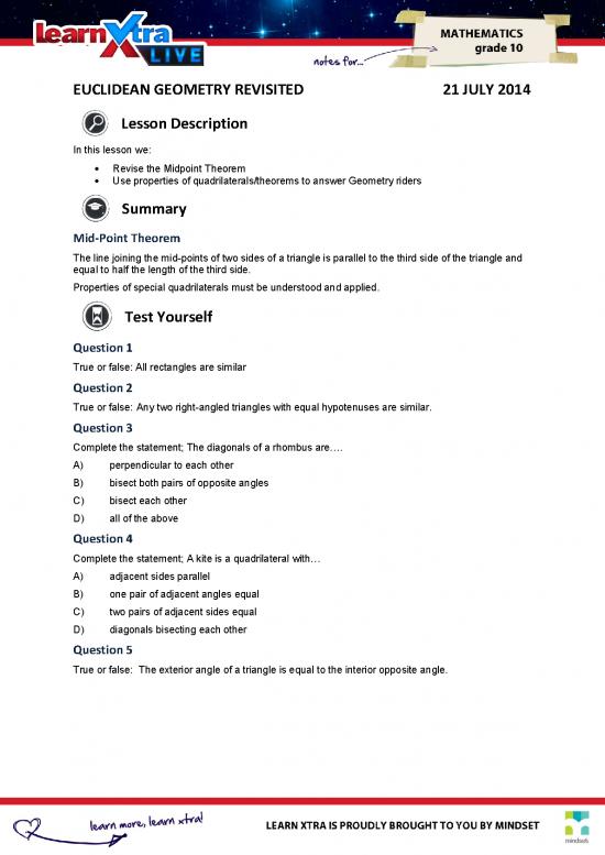 picture Geometry Pdf 166642 | Lxl Gr10maths 21 Euclidean Geometry Revisited 21july2014