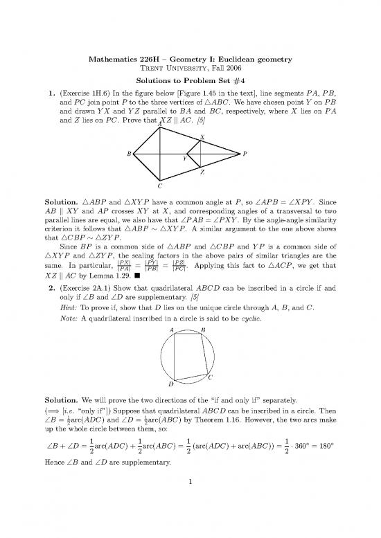 picture1_Geometry Pdf 166512 | Math226h Ps4 Solutions