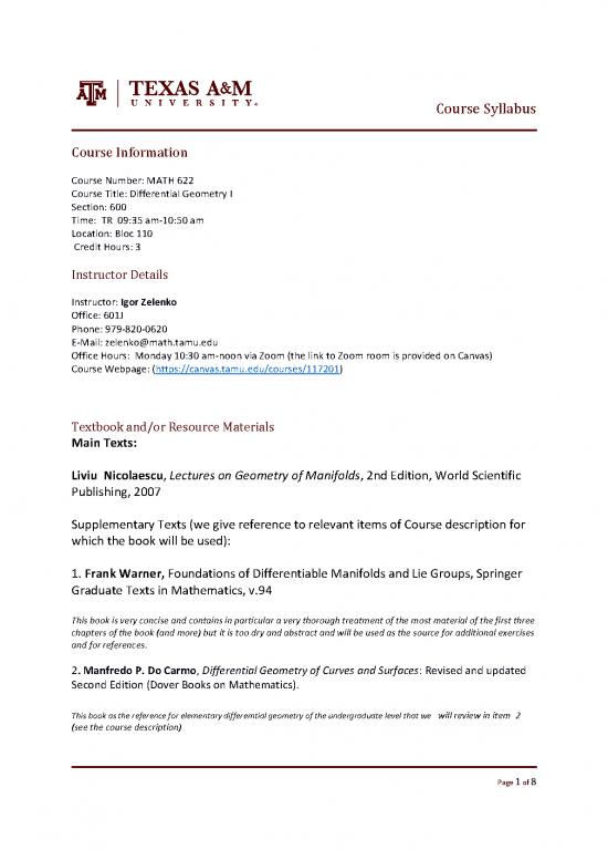 picture_Geometry Pdf 168169 | Math622syllabus Spring2022