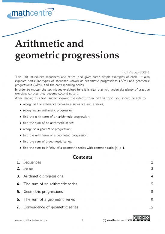 picture_Geometric Progression Pdf 168231 | Mc Ty Apgp 2009 1