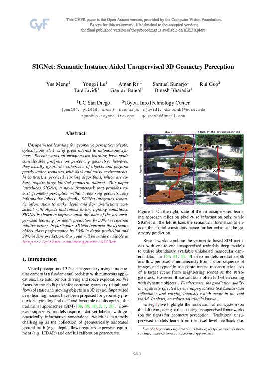 picture1_Geometry Pdf 166983 | Meng Signet Semantic Instance Aided Unsupervised 3d Geometry Perception Cvpr 2019 Paper