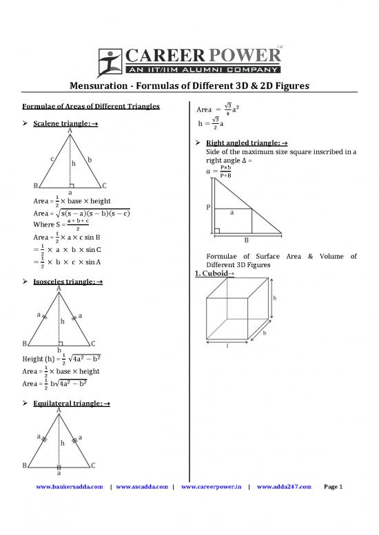 picture_Mensuration Formula Pdf