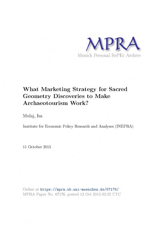 picture Geometry Pdf 166790 | Mpra Paper 67176