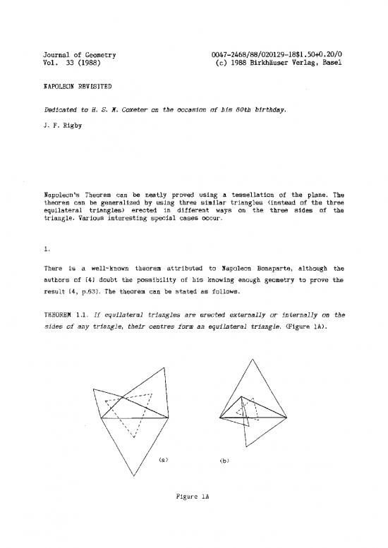 picture Geometry Pdf 166499 | Napoleon Revisited Rigby