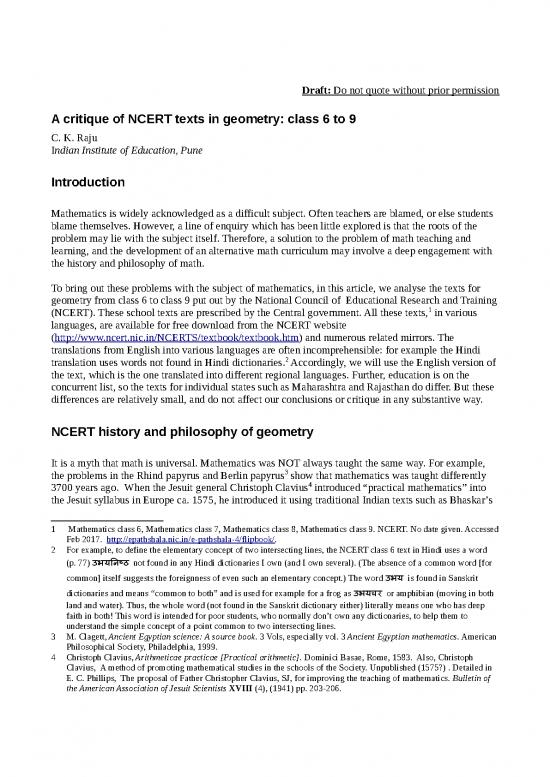 picture1_Geometry Pdf 166690 | Ncert Critique And Outline Of Alternative