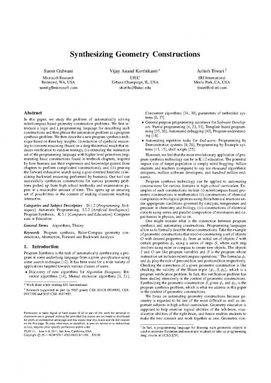 picture Geometry Pdf 167538 | Pldi2011 Geometry
