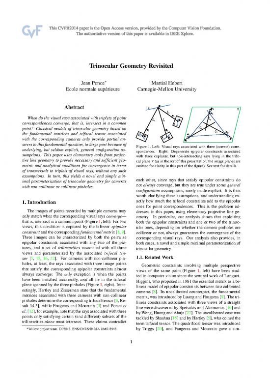 picture Geometry Pdf 166984 | Ponce Trinocular Geometry Revisited 2014 Cvpr Paper