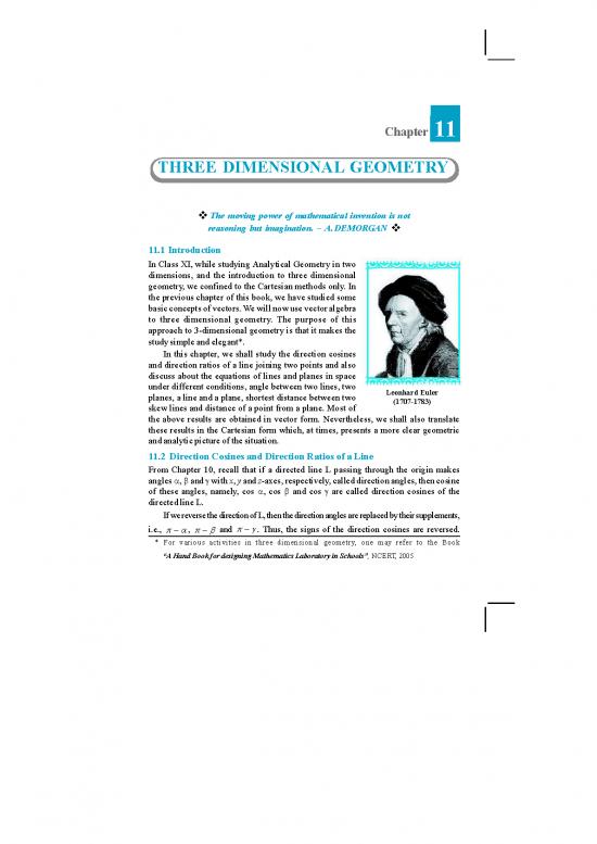 picture_Geometry Pdf 166381 | Pseb Class 12 Math Textbook Englishpart 2 Chapter 11