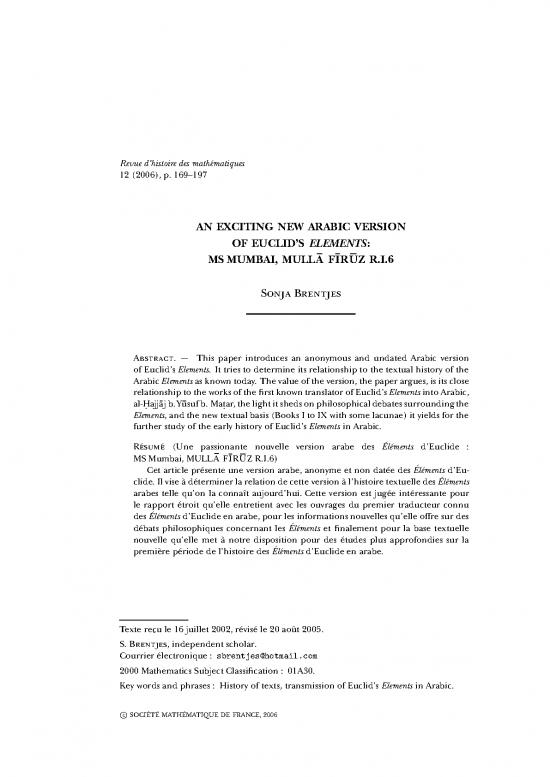 picture Euclid Elements Pdf 168358 | Rhm 2006  12 2 169 0