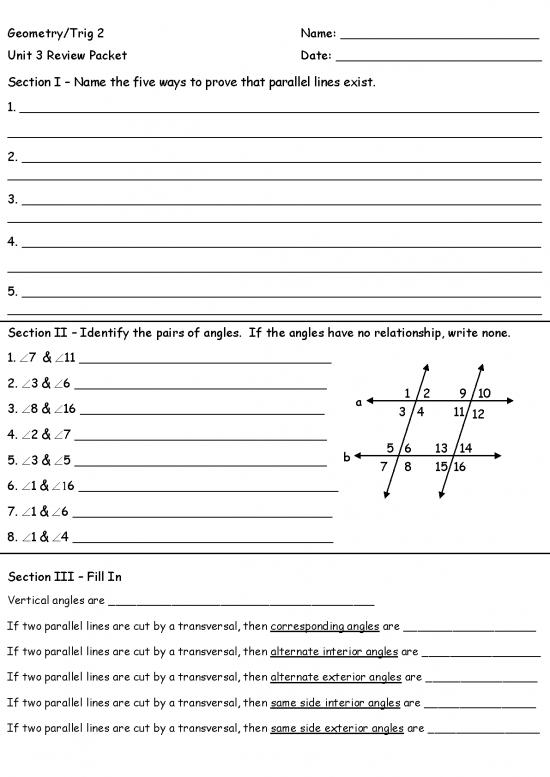 picture_Geometry Pdf 167472 | Unit 3 Review Packet Pdf