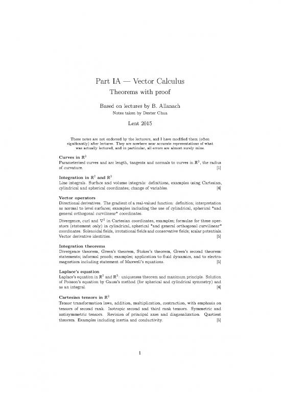 picture Calculus Pdf 168693 | Vector Calculus Thm Proof