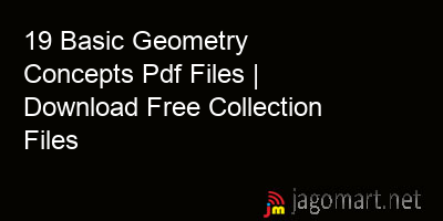 picture 19 Basic Geometry Concepts Pdf Files | Download Free Collection Files