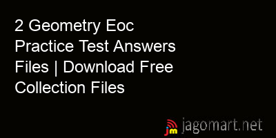 picture 2 Geometry Eoc Practice Test Answers Files | Download Free Collection Files