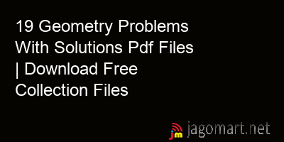 picture 19 Geometry Problems With Solutions Pdf Files | Download Free Collection Files