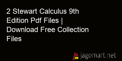 picture 2 Stewart Calculus 9th Edition Pdf Files | Download Free Collection Files