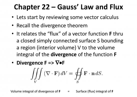 picture1_Calculus Pdf 170219 | 033 Chapter 22 Flux And Gauss Law Pml