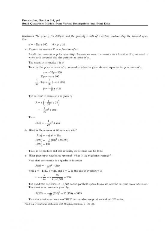 picture_Precalculus Pdf 170710 | 03 04 006 Quad Models From Verbal Descriptions And From Data