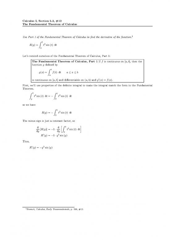picture_Calculus Pdf Download 171237 | 05 03 012 The Fundamental Theorem Of Calculus