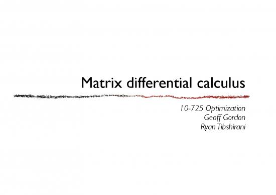 picture Matrix Calculus Pdf 171389 | 11 Matrix Newton Annotated