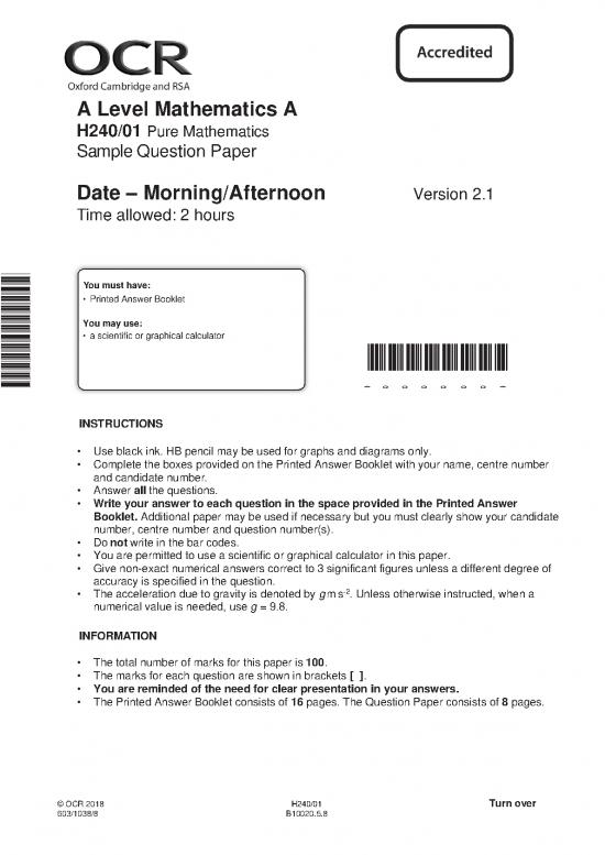 picture1_308724 Unit H240 01 Pure Mathematics Sample Assessment Material