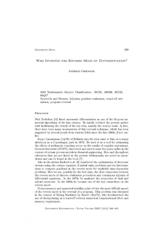 picture1_Differentiation Pdf 170513 | 52 Griewank Andreas B
