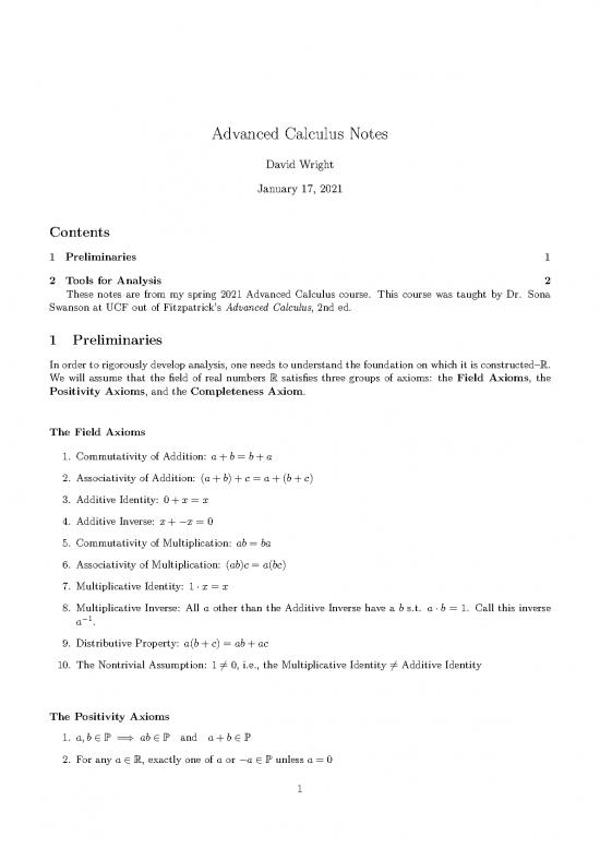 picture1_Advanced Calculus Fitzpatrick Pdf 171395 | Acalc Notes