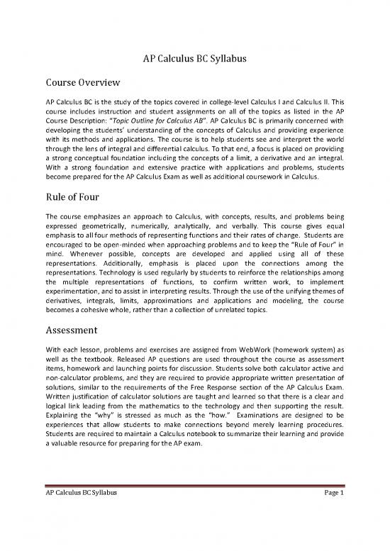 picture Calculus Pdf 170212 | Ap Calculus Bc Syllabus Hhs