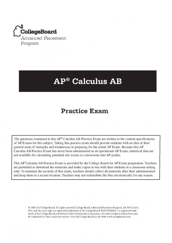 picture_Calculus Pdf 169573 | Ap Calculus Practice Exam