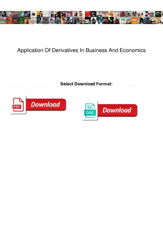 picture1_Calculus Pdf 169835 | Application Of Derivatives In Business And Economics