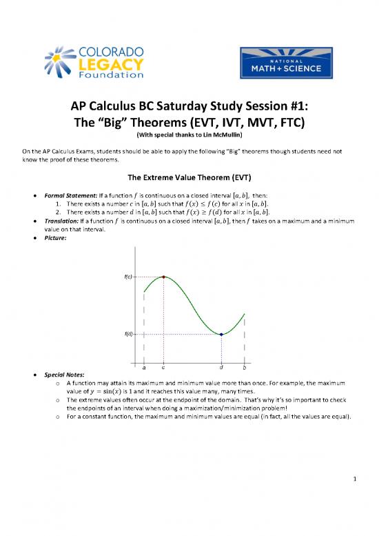 picture1_Calculus Pdf 170676 | Big Theorems