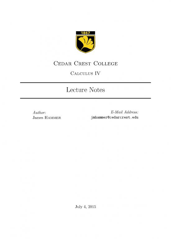 picture Calculus Pdf 170893 | Calculus4lecturenotes