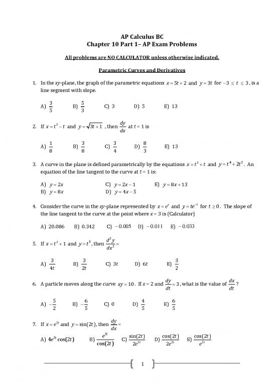 picture1_Calculus Pdf 170184 | Chapter 10 Part 1   Parametric And Vector